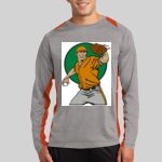 Long Sleeve Heather Colorblock Contender ™ Tee Thumbnail