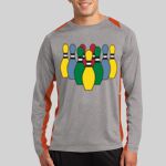 Long Sleeve Heather Colorblock Contender ™ Tee Thumbnail