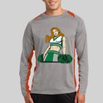 Long Sleeve Heather Colorblock Contender ™ Tee Thumbnail