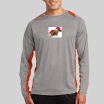 Long Sleeve Heather Colorblock Contender ™ Tee Thumbnail