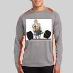 Long Sleeve Heather Colorblock Contender ™ Tee Thumbnail