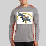 Long Sleeve Heather Colorblock Contender ™ Tee Thumbnail