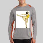 Long Sleeve Heather Colorblock Contender ™ Tee Thumbnail