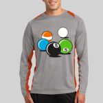 Long Sleeve Heather Colorblock Contender ™ Tee Thumbnail