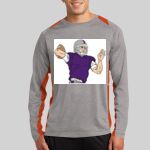 Long Sleeve Heather Colorblock Contender ™ Tee Thumbnail