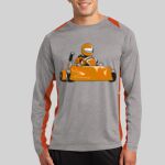 Long Sleeve Heather Colorblock Contender ™ Tee Thumbnail