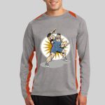 Long Sleeve Heather Colorblock Contender ™ Tee Thumbnail