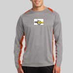 Long Sleeve Heather Colorblock Contender ™ Tee Thumbnail