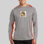 Long Sleeve Heather Colorblock Contender ™ Tee Thumbnail