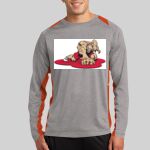 Long Sleeve Heather Colorblock Contender ™ Tee Thumbnail