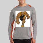 Long Sleeve Heather Colorblock Contender ™ Tee Thumbnail