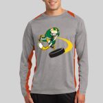 Long Sleeve Heather Colorblock Contender ™ Tee Thumbnail