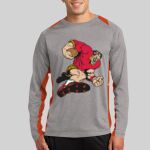 Long Sleeve Heather Colorblock Contender ™ Tee Thumbnail