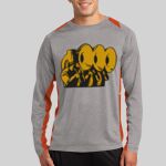 Long Sleeve Heather Colorblock Contender ™ Tee Thumbnail