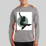 Long Sleeve Heather Colorblock Contender ™ Tee Thumbnail