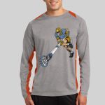 Long Sleeve Heather Colorblock Contender ™ Tee Thumbnail
