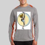 Long Sleeve Heather Colorblock Contender ™ Tee Thumbnail