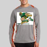 Long Sleeve Heather Colorblock Contender ™ Tee Thumbnail