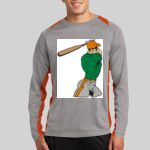 Long Sleeve Heather Colorblock Contender ™ Tee Thumbnail