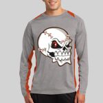 Long Sleeve Heather Colorblock Contender ™ Tee Thumbnail