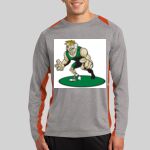 Long Sleeve Heather Colorblock Contender ™ Tee Thumbnail