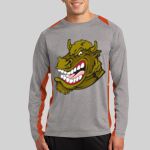 Long Sleeve Heather Colorblock Contender ™ Tee Thumbnail