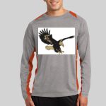 Long Sleeve Heather Colorblock Contender ™ Tee Thumbnail