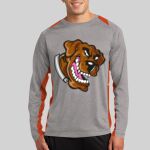 Long Sleeve Heather Colorblock Contender ™ Tee Thumbnail