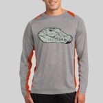 Long Sleeve Heather Colorblock Contender ™ Tee Thumbnail