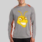 Long Sleeve Heather Colorblock Contender ™ Tee Thumbnail