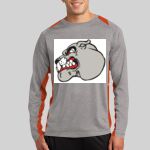 Long Sleeve Heather Colorblock Contender ™ Tee Thumbnail