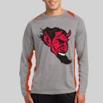 Long Sleeve Heather Colorblock Contender ™ Tee Thumbnail