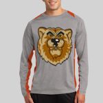 Long Sleeve Heather Colorblock Contender ™ Tee Thumbnail