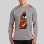 Long Sleeve Heather Colorblock Contender ™ Tee Thumbnail