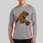 Long Sleeve Heather Colorblock Contender ™ Tee Thumbnail