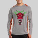 Long Sleeve Heather Colorblock Contender ™ Tee Thumbnail