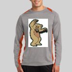 Long Sleeve Heather Colorblock Contender ™ Tee Thumbnail