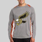 Long Sleeve Heather Colorblock Contender ™ Tee Thumbnail