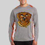 Long Sleeve Heather Colorblock Contender ™ Tee Thumbnail