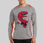 Long Sleeve Heather Colorblock Contender ™ Tee Thumbnail