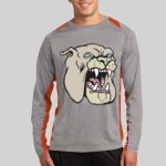 Long Sleeve Heather Colorblock Contender ™ Tee Thumbnail