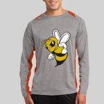 Long Sleeve Heather Colorblock Contender ™ Tee Thumbnail