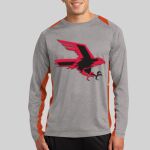 Long Sleeve Heather Colorblock Contender ™ Tee Thumbnail