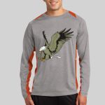 Long Sleeve Heather Colorblock Contender ™ Tee Thumbnail