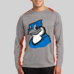 Long Sleeve Heather Colorblock Contender ™ Tee Thumbnail