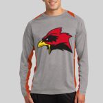 Long Sleeve Heather Colorblock Contender ™ Tee Thumbnail