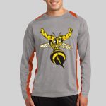 Long Sleeve Heather Colorblock Contender ™ Tee Thumbnail