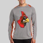 Long Sleeve Heather Colorblock Contender ™ Tee Thumbnail