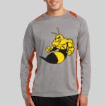 Long Sleeve Heather Colorblock Contender ™ Tee Thumbnail