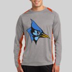 Long Sleeve Heather Colorblock Contender ™ Tee Thumbnail